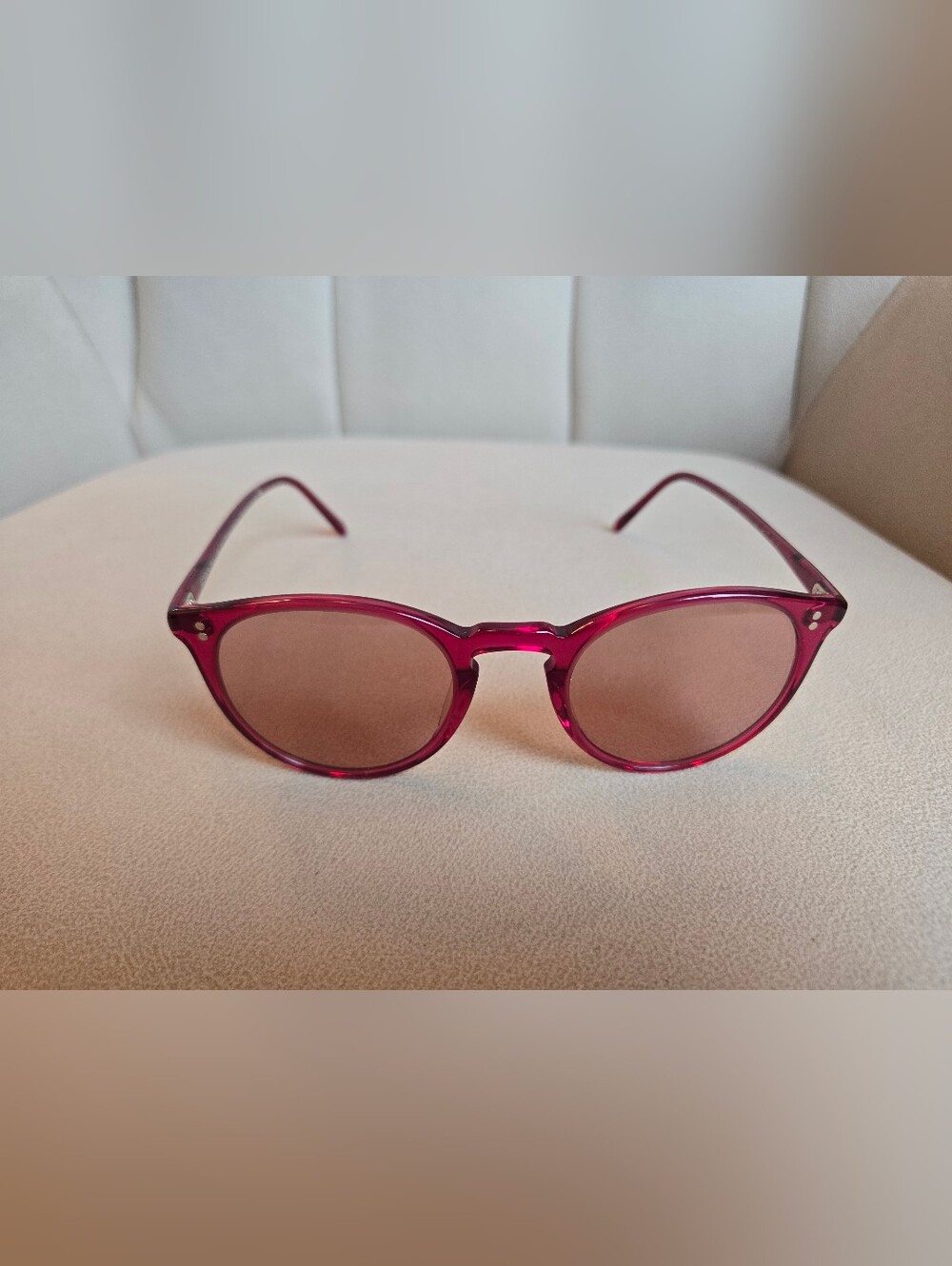 Oliver Peoples OV5183S O'Malley Sun 1643P0 Red / Mauve Rose Photochromic 48mm
